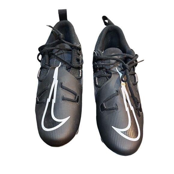 Nike Mens Alpha Menace Pro 3 Shadow Black Football Cleats NEW main image 4